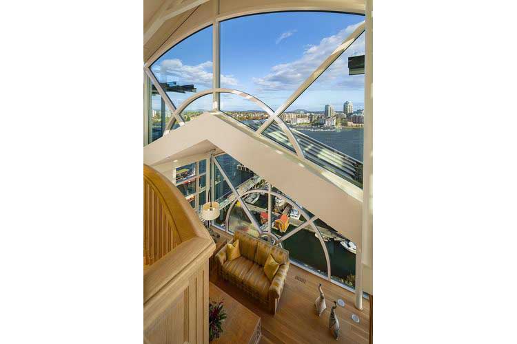 paint victoria penthouse vaulted ceiling